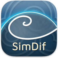نماد برنامه SimDif